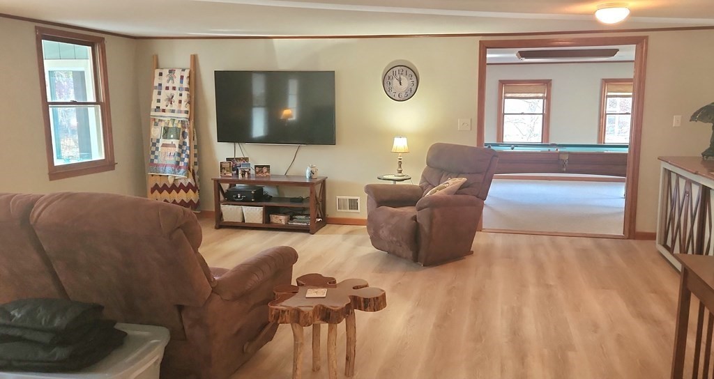 1 Mill Street Middleton, MA 01949 - Photo 18 of 30 a living room with furniture and a flat screen tv