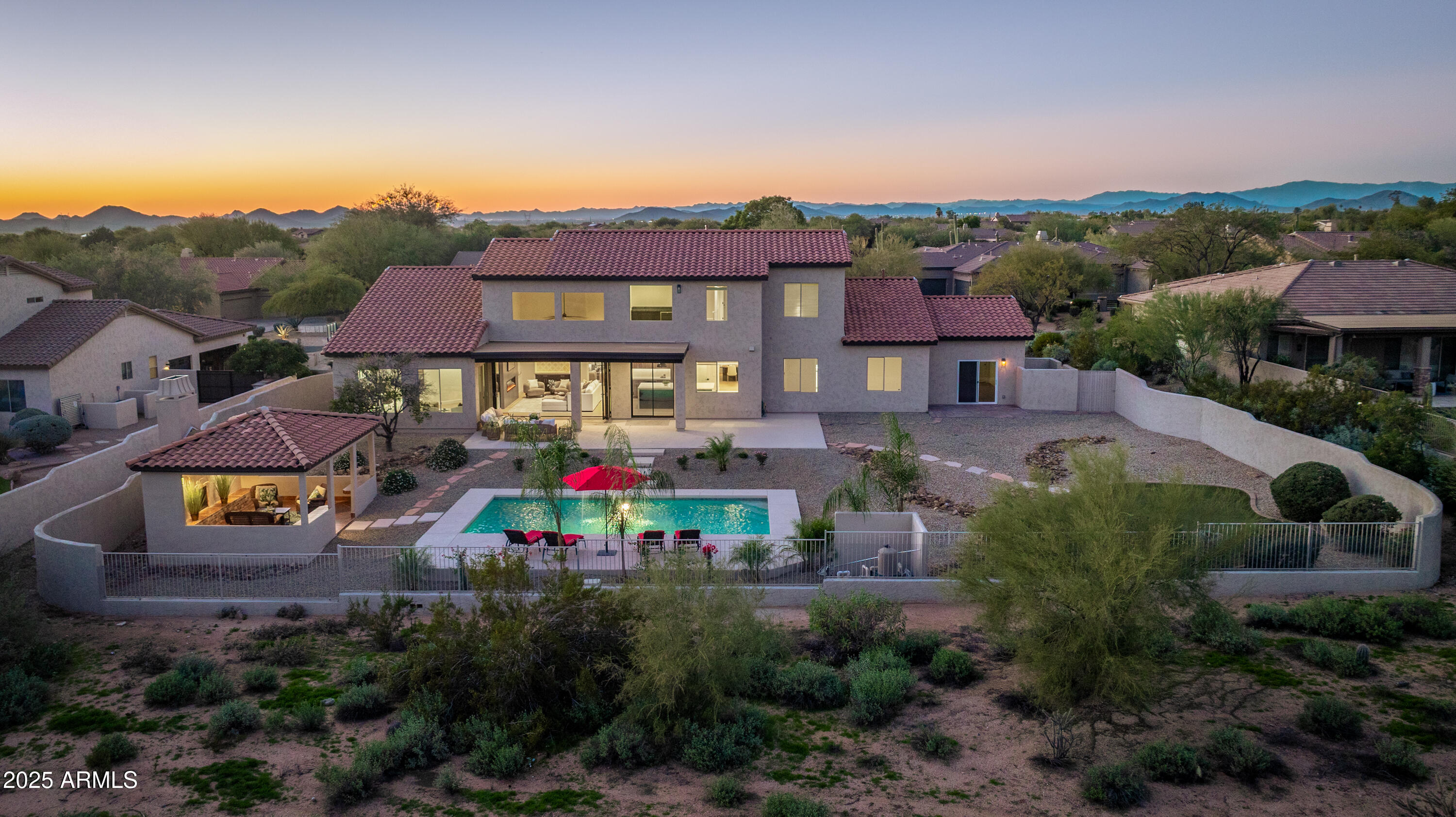 27589 North 61st Place Scottsdale, AZ 85266 - Photo 84 of 89 an aerial view of a houses