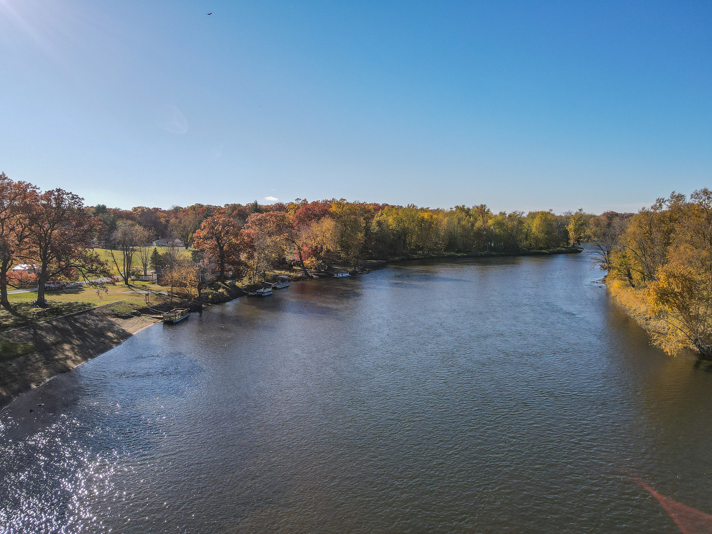 2821 Shadow Road Momence, IL 60954 - Photo 50 of 50 a view of a lake with houses