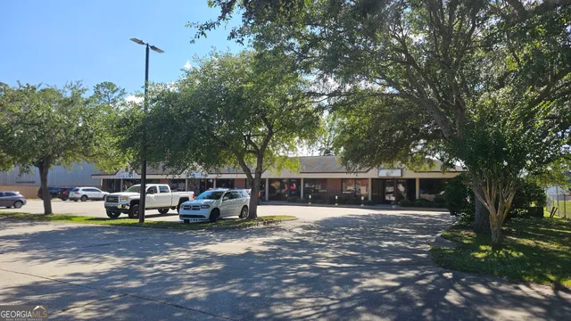 a view of a house with sitting area and furniture