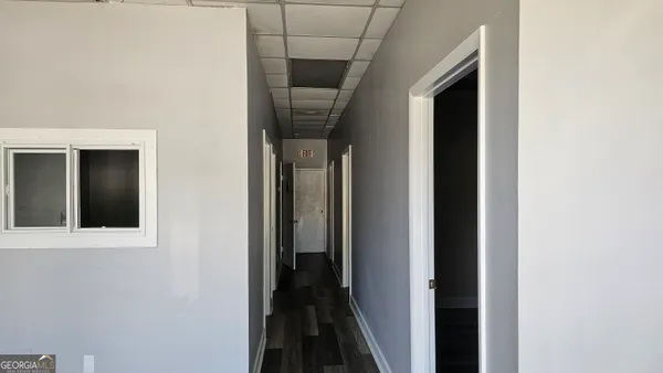 a view of a hallway