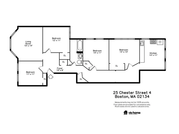 $4,500 | 25 Chester Street, Unit 4, Boston, MA 02134