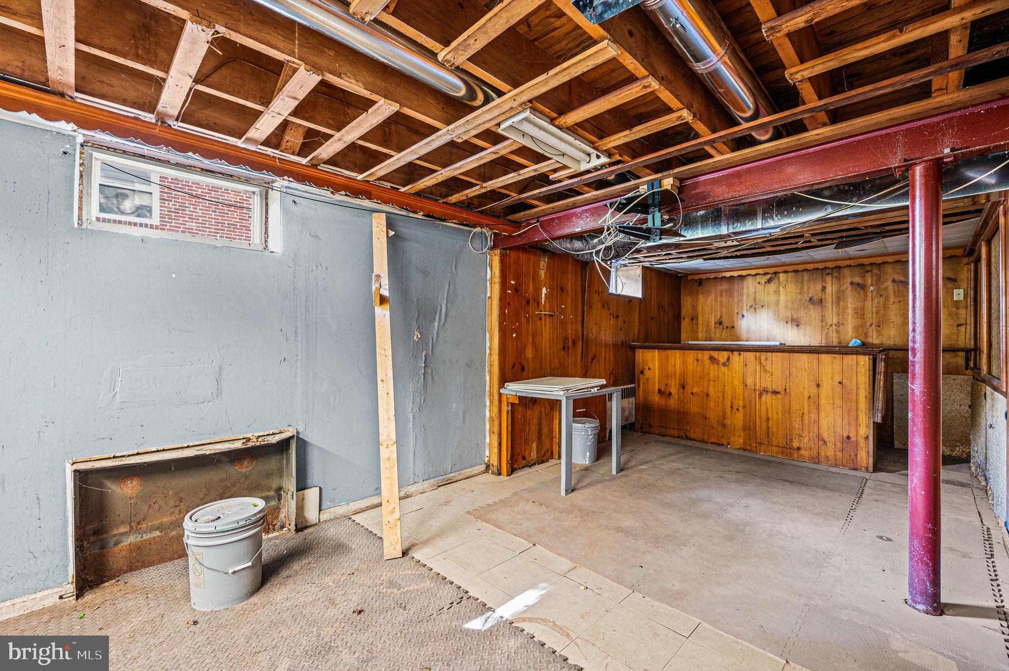 501 West Providence Road Aldan, PA 19018 - Photo 16 of 18 ONE AREA OF CURRENTLY UN-FINISHED BASEMENT