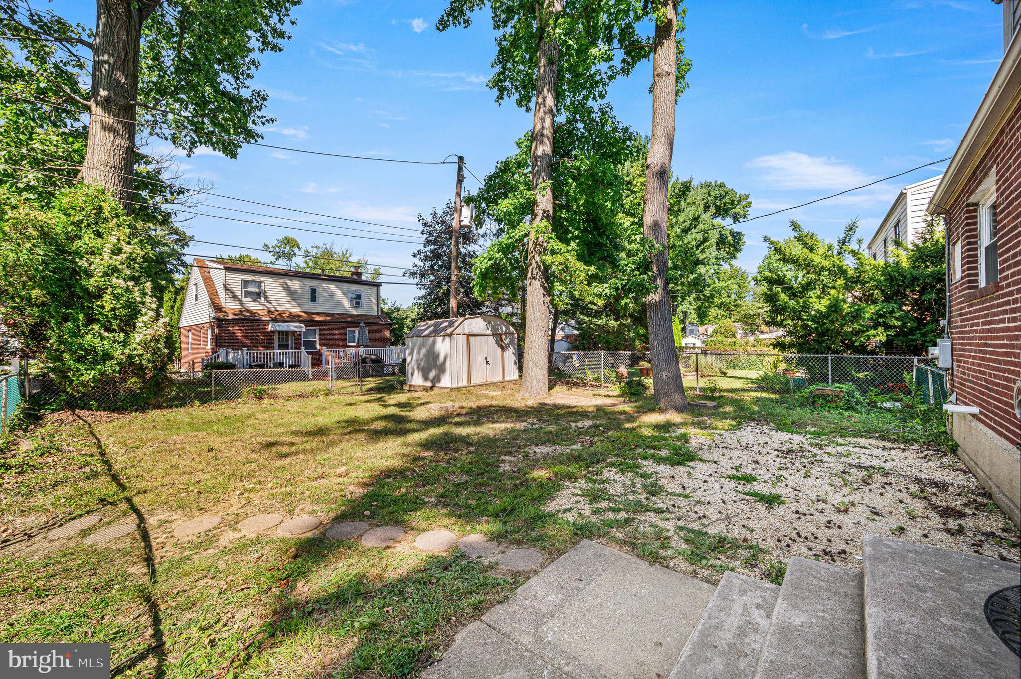 501 West Providence Road Aldan, PA 19018 - Photo 17 of 18 LARGE BACK YARD