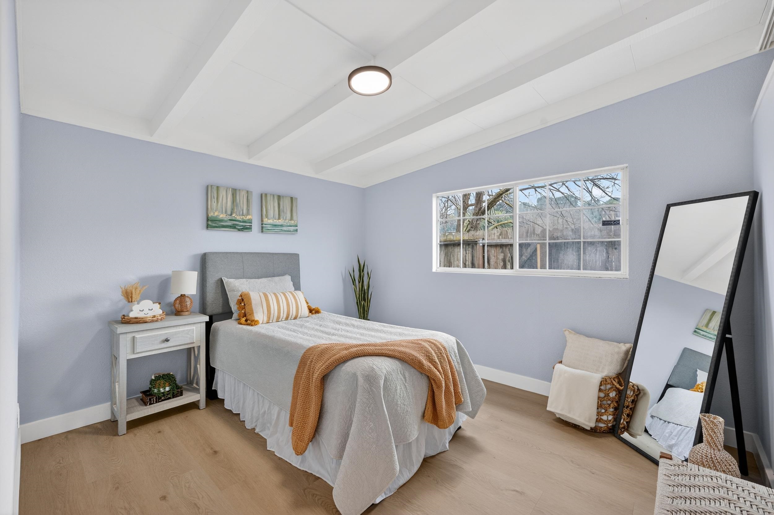 1241 Coronel Avenue Vallejo, CA 94591 - Photo 6 of 11 Bedroom with baseboards and light wood-style flooring
