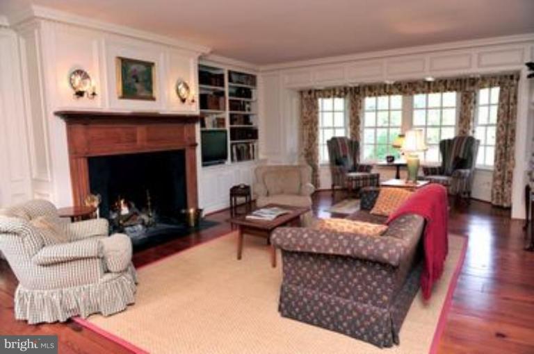 3032 Bull Run Mountain Road The Plains, VA 20198 - Photo 5 of 16 a living room with furniture and a fireplace