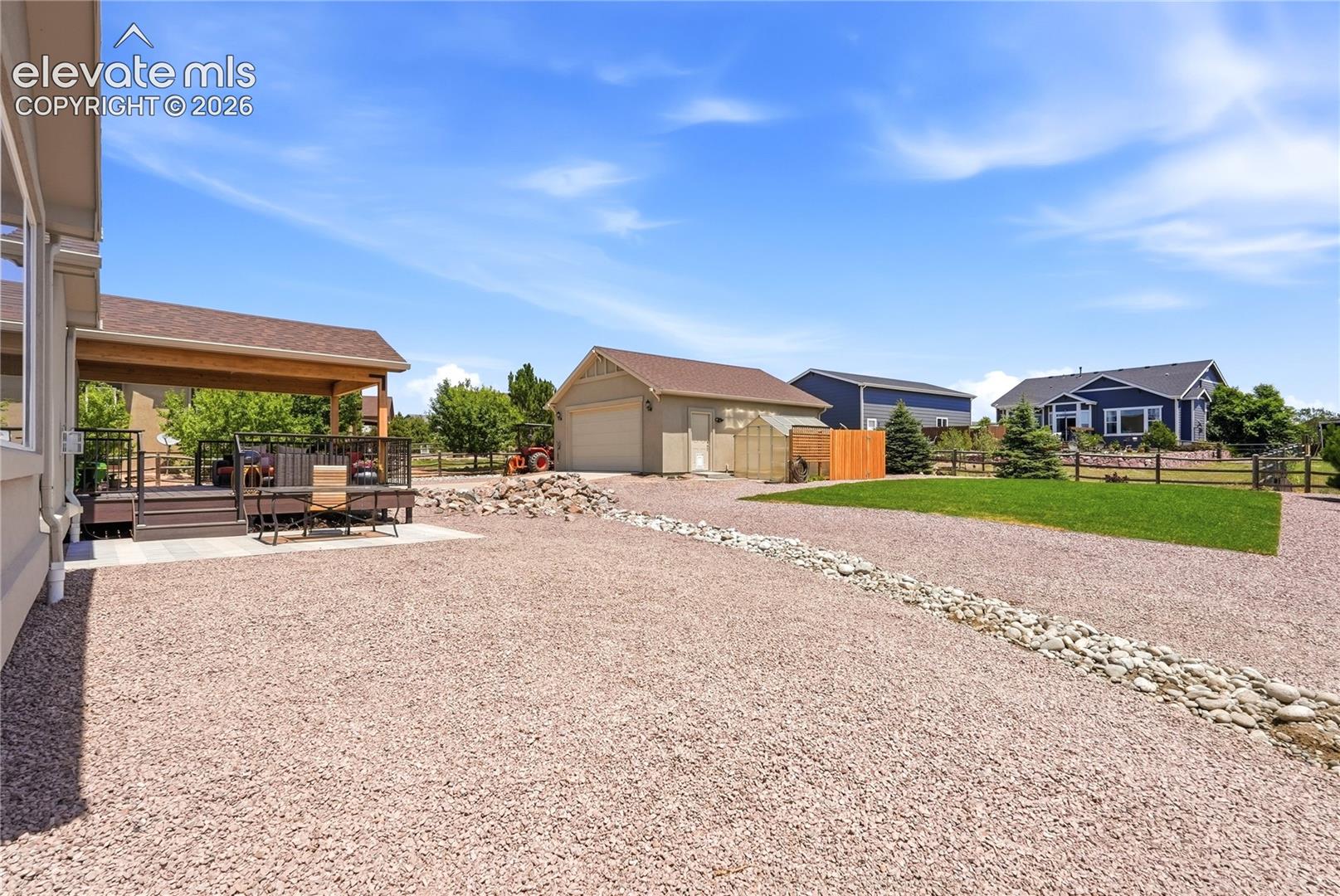 9849 Rockingham Drive Peyton, CO 80831 - Photo 34 of 43 Thoughtfully landscaped with new sod and xeriscape