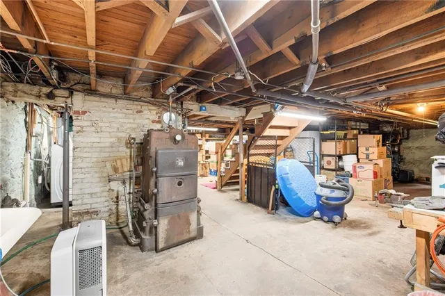 a view of a city from a balcony