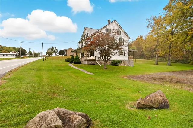 a view of sky from balcony