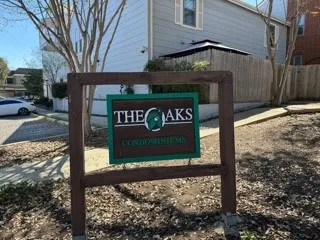 a sign on the side of a building