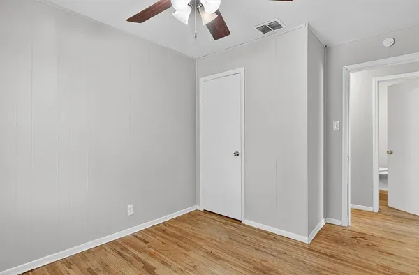wooden floor in an empty room