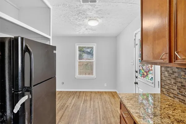 a view of front door