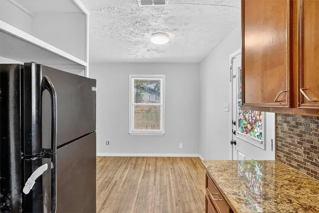 a view of front door