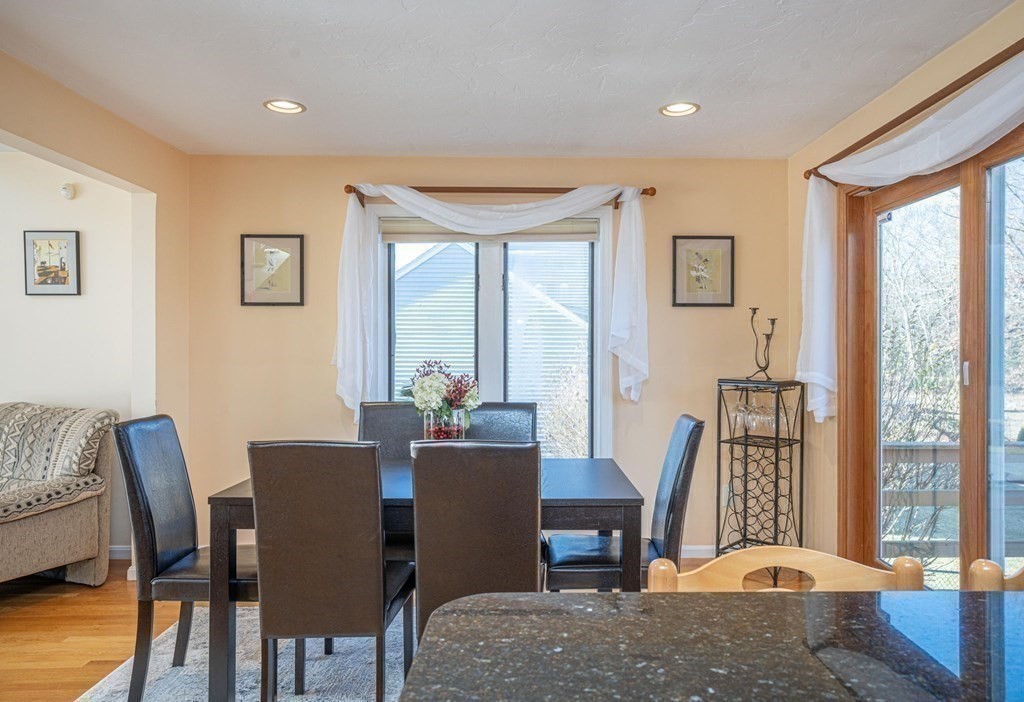 25 Sandy Ridge Road Stoughton, MA 02072 - Photo 12 of 42 a view of a dining room with furniture window and outside view