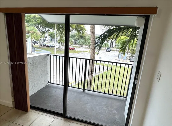 a view of a from a window