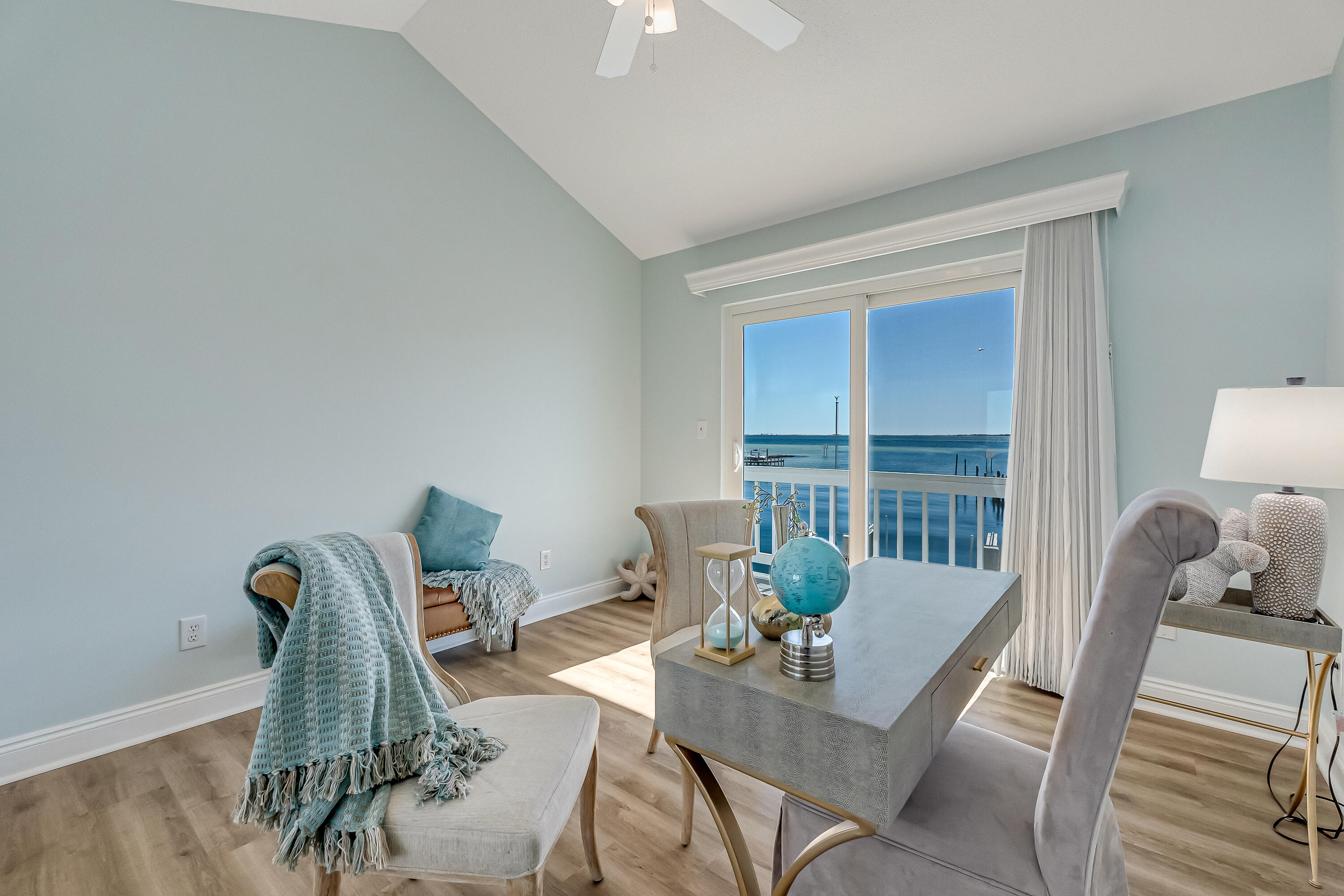 101 Port Drive Shalimar, FL 32579 - Photo 39 of 45 a view of a dining room with furniture window and outside view