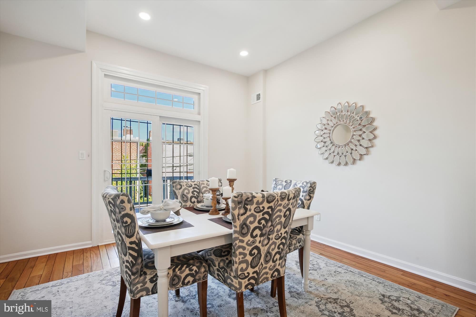 616 E Street Northeast Washington, DC 20002 - Photo 25 of 79 a view of a dining room with furniture