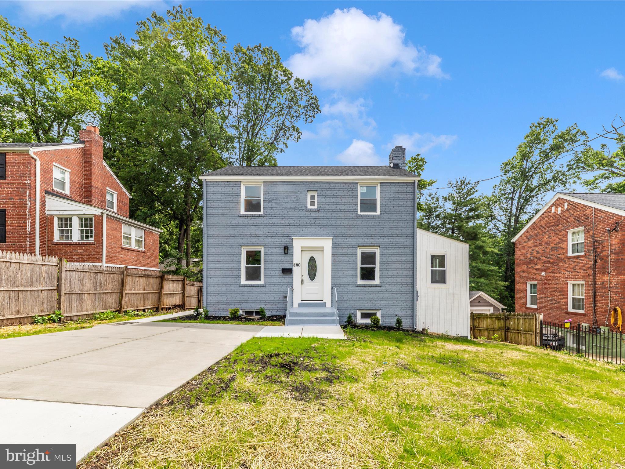 8709 Bradford Road Silver Spring, MD 20901 - Photo 40 of 51 a front view of house with yard