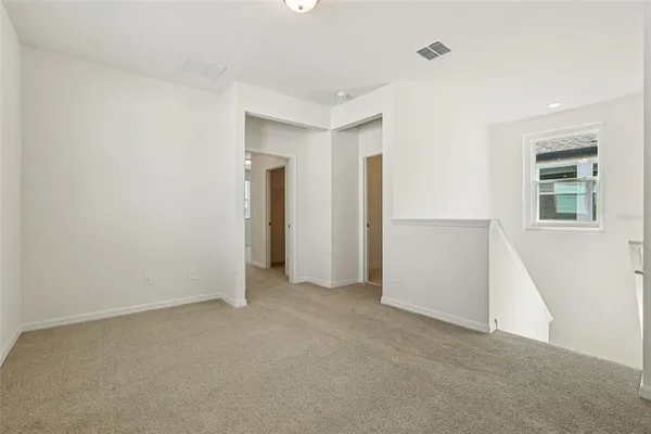 a view of empty room