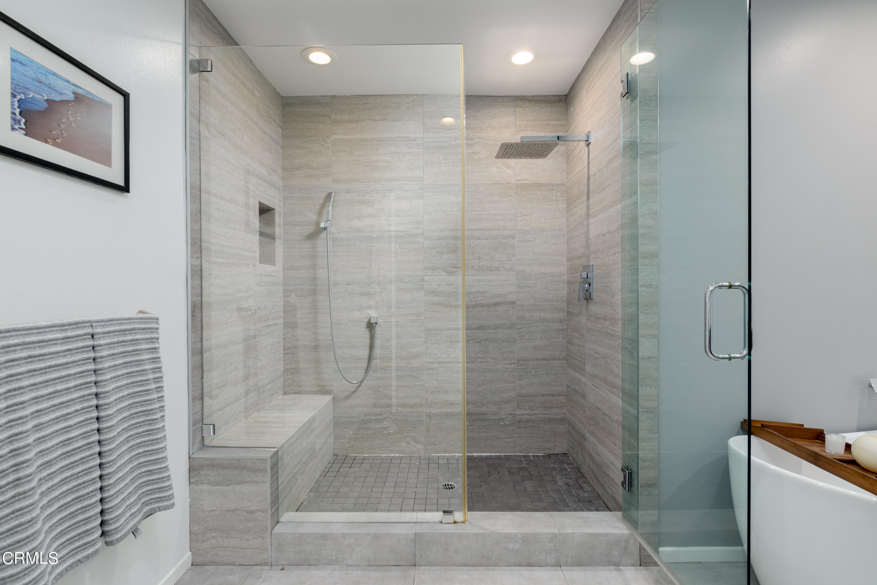 4274 Peach Slope Road Moorpark, CA 93021 - Photo 16 of 27 a bathroom with a shower