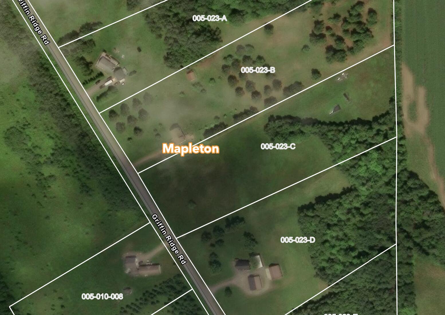 M5-l23c Griffin Ridge Road Mapleton, ME 04757 - Photo 2 of 9 tax map