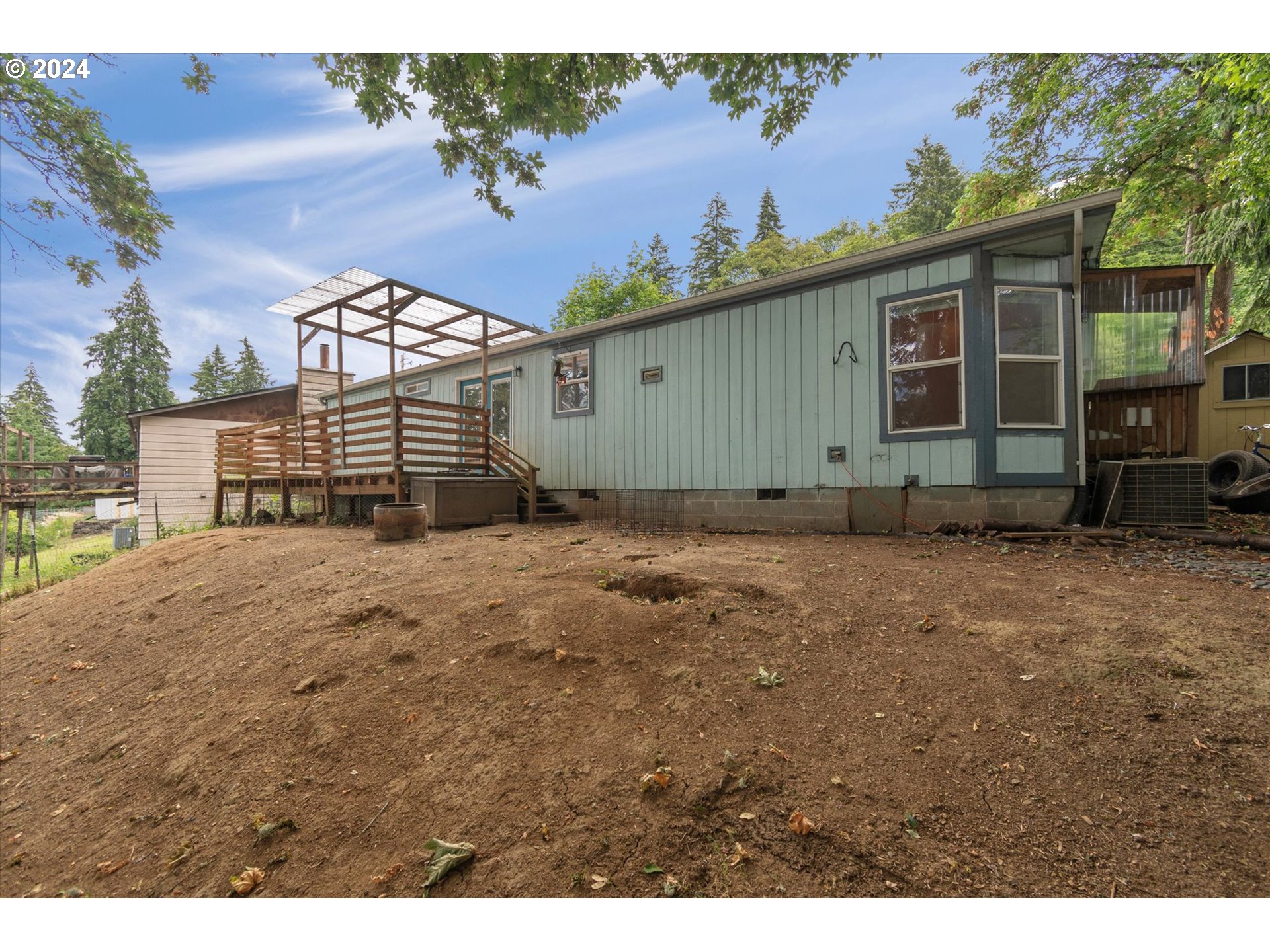 29643 View Street Rainier, OR 97048 - Photo 27 of 31 a view of a house with a backyard