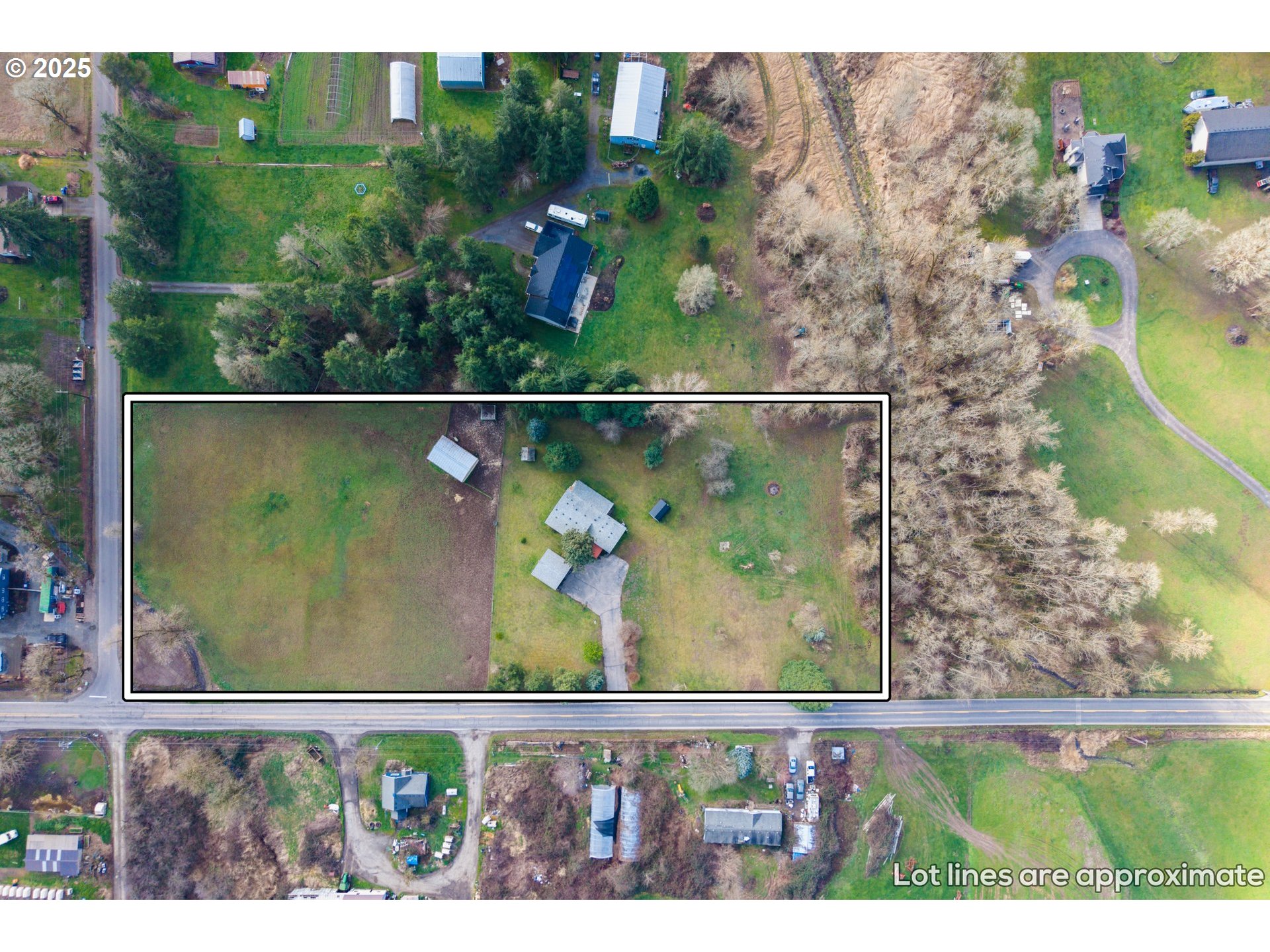 12890 South Mulino Road Mulino, OR 97042 - Photo 43 of 48 Drone View/UAV