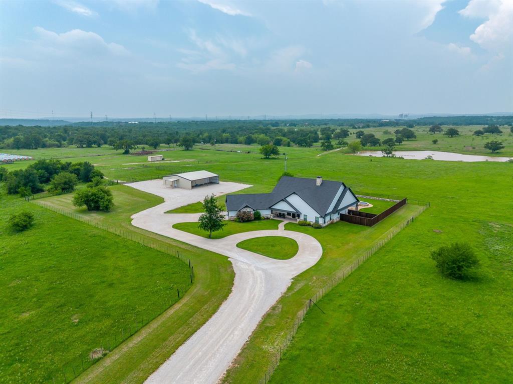 733 Fm 2652 Graham, TX 76450 - Photo 4 of 40 an aerial view of a house with big yard