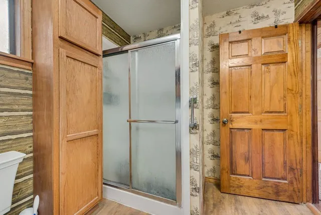 a view of front door