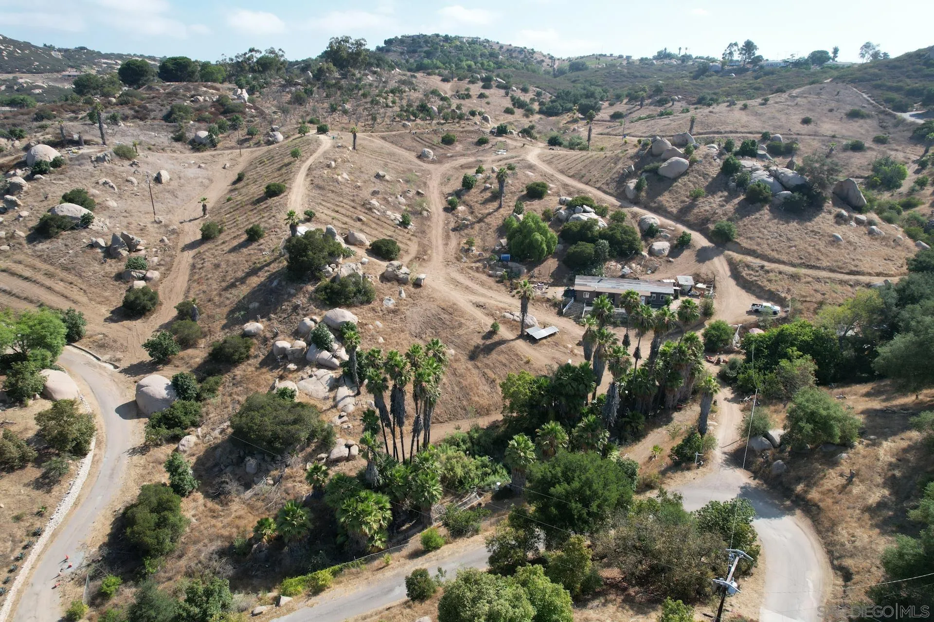 15950 Green Valley Heights Road Ramona, CA 92065 - Photo 18 of 27 an aerial view of a city and mountain view