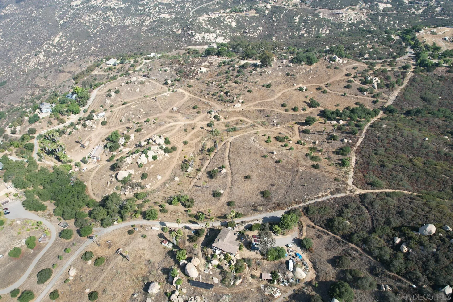 15950 Green Valley Heights Road Ramona, CA 92065 - Photo 22 of 27 a view of a dry yard