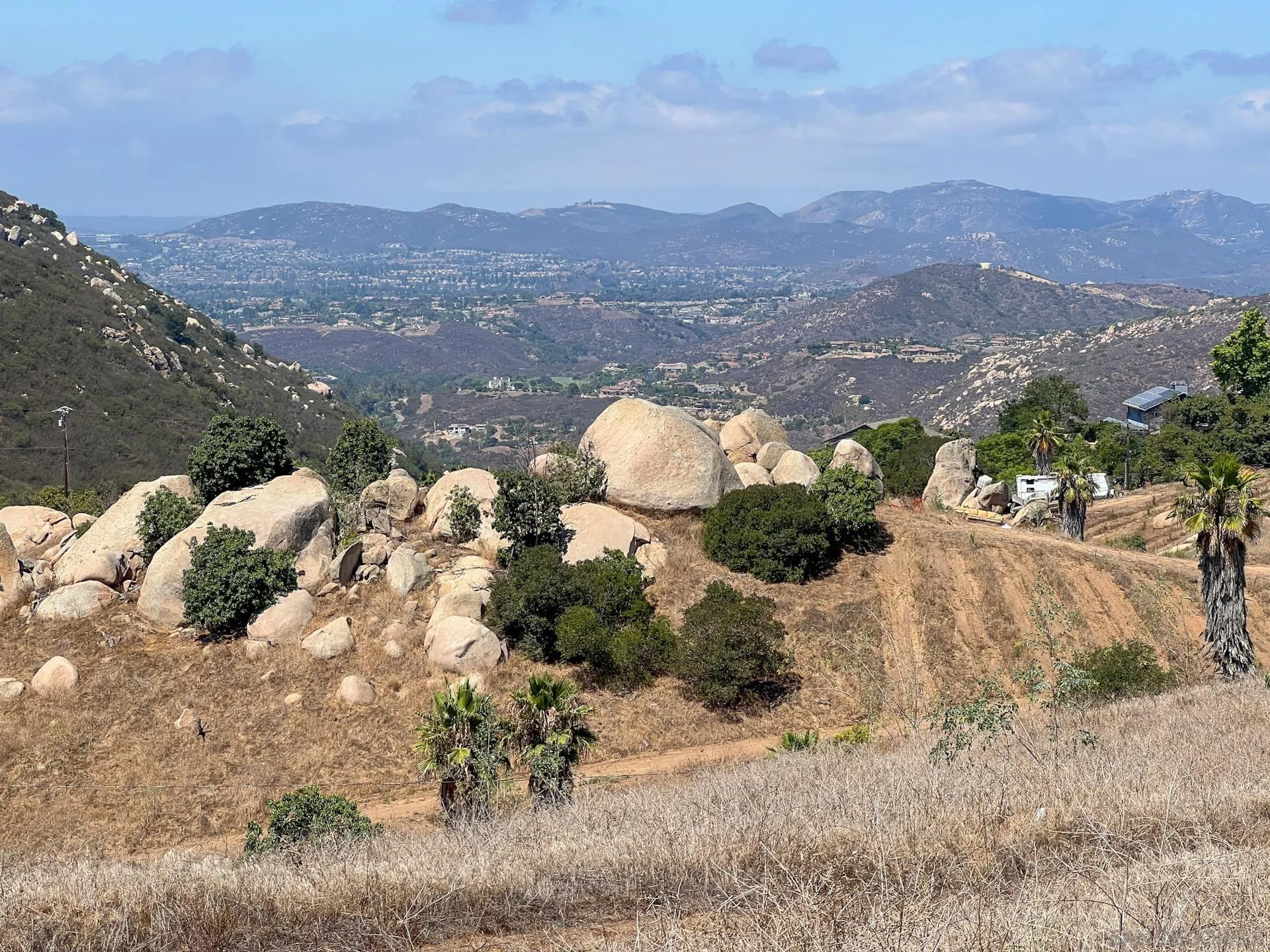 15950 Green Valley Heights Road Ramona, CA 92065 - Photo 25 of 27 a view of a backyard of a house