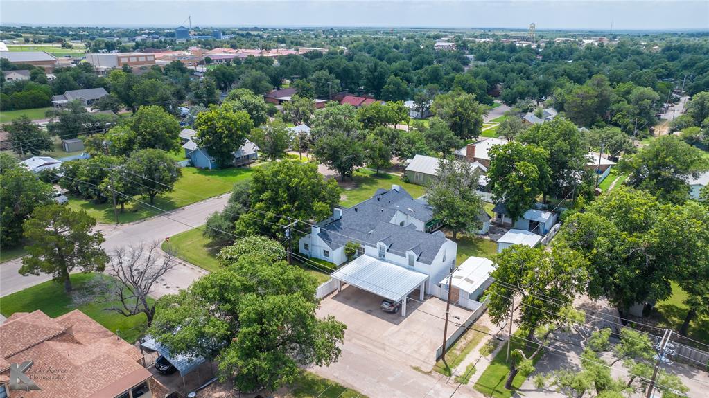 907 North Ave G Haskell, TX 79521 - Photo 32 of 40 an aerial view of a house with a yard