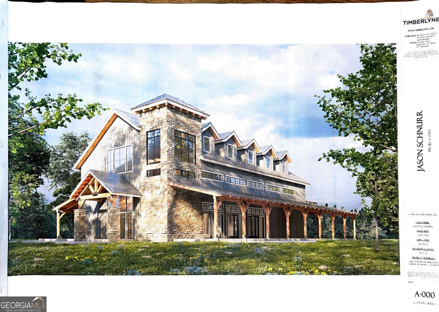 1019 Hardscrabble Road Mineral Bluff, GA 30559 - Photo 1 of 52 a view of a white building among the city view