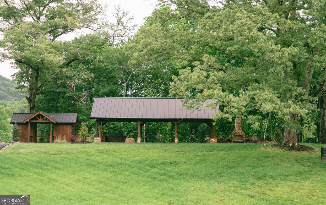1019 Hardscrabble Road Mineral Bluff, GA 30559 - Photo 48 of 52 a view of a back yard