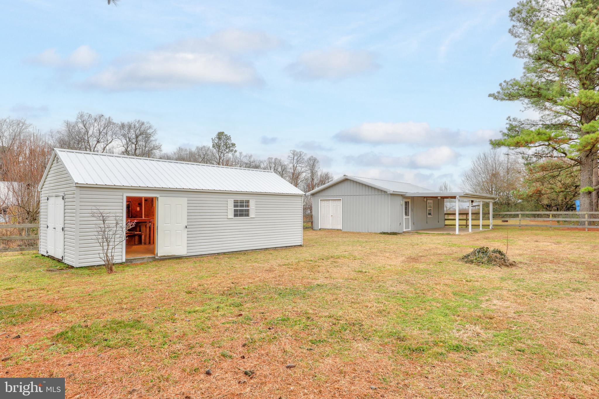 12629 Redden Road Bridgeville, DE 19933 - Photo 41 of 42 Workshop & Outbuilding with covered patio