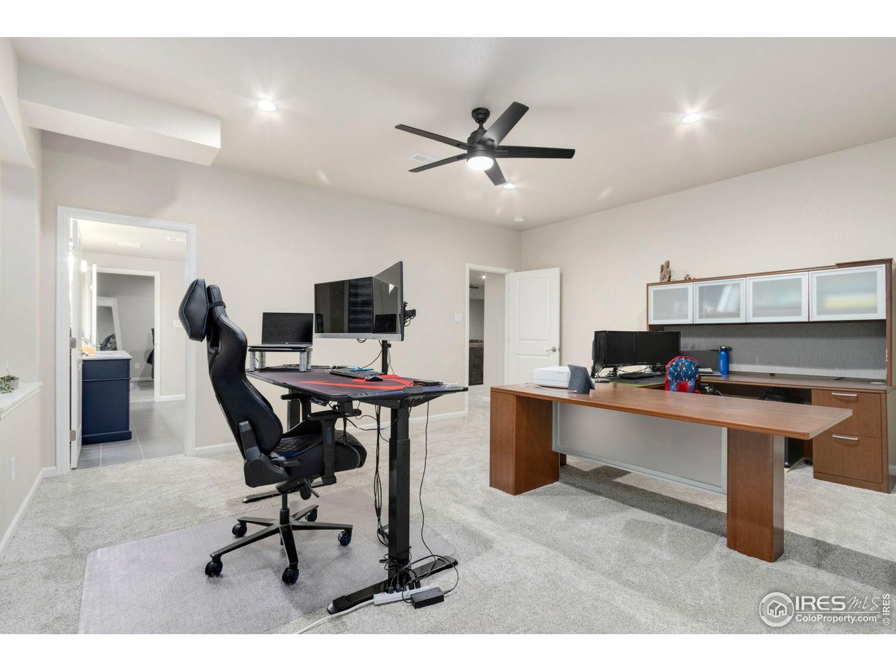 719 Wagon Bend Road Berthoud, CO 80513 - Photo 35 of 40 a view of a workspace with furniture