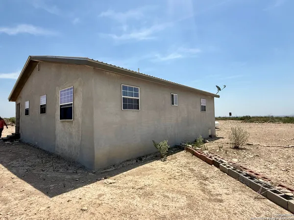 a backyard of a house