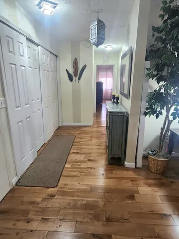 a view of a entryway door of the house