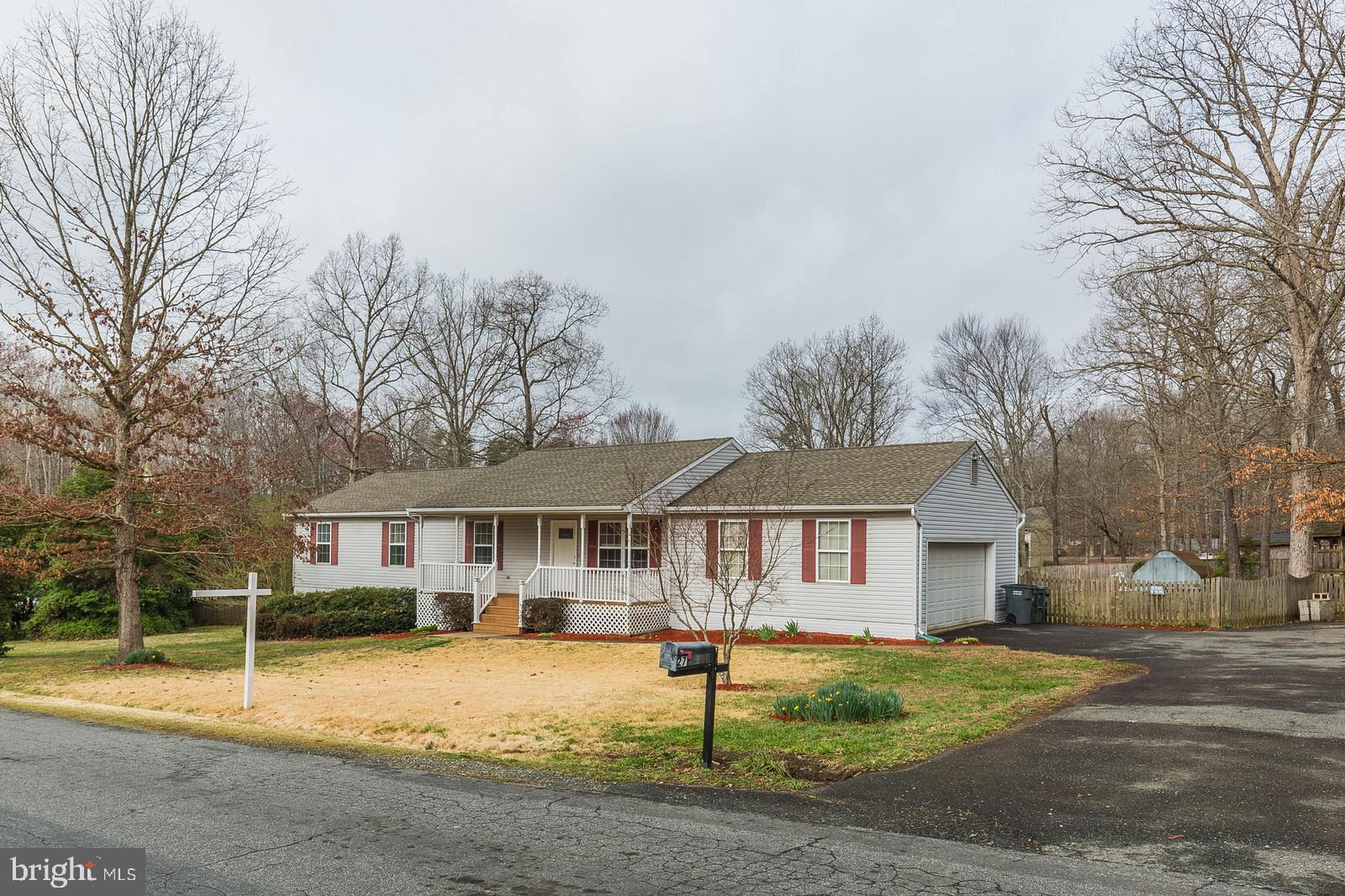 27 Ridge Road Stafford, VA 22556 - Photo 1 of 30 Almost one level acre! Fenced, pool, no HOA