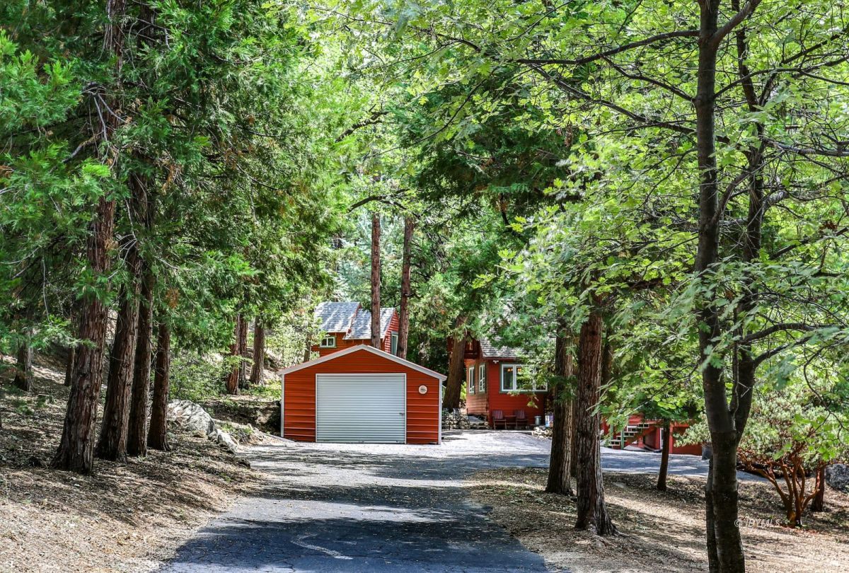 25891 Wayne Road Idyllwild, CA 92549 - Photo 4 of 72 a house with trees in front of it