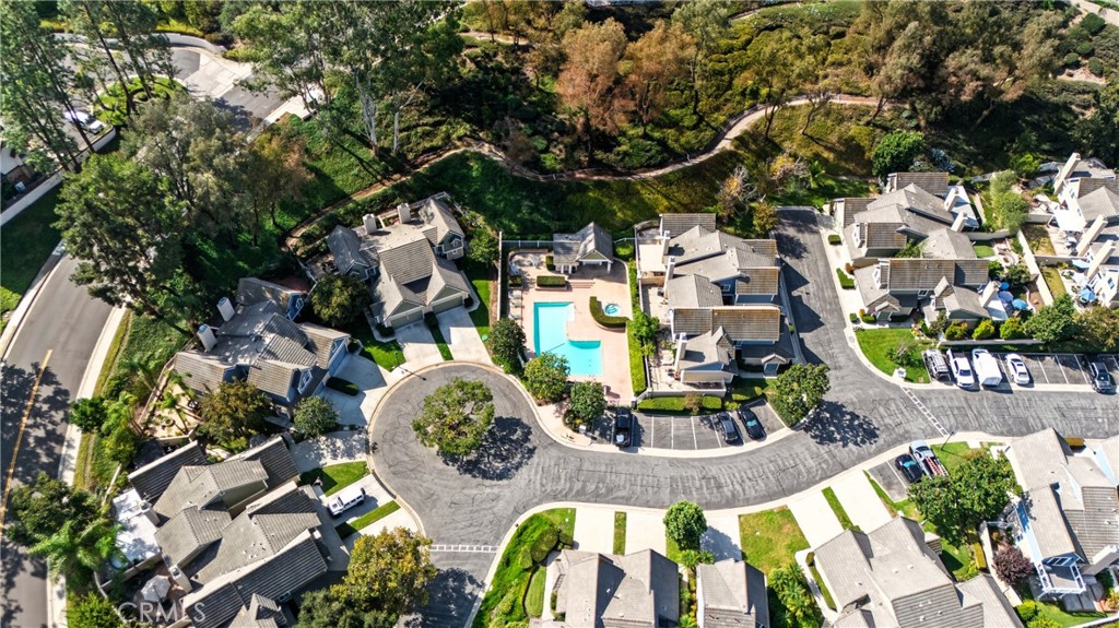 6070 East Summit Court Anaheim Hills, CA 92807 - Photo 10 of 60 an aerial view of residential houses with outdoor space