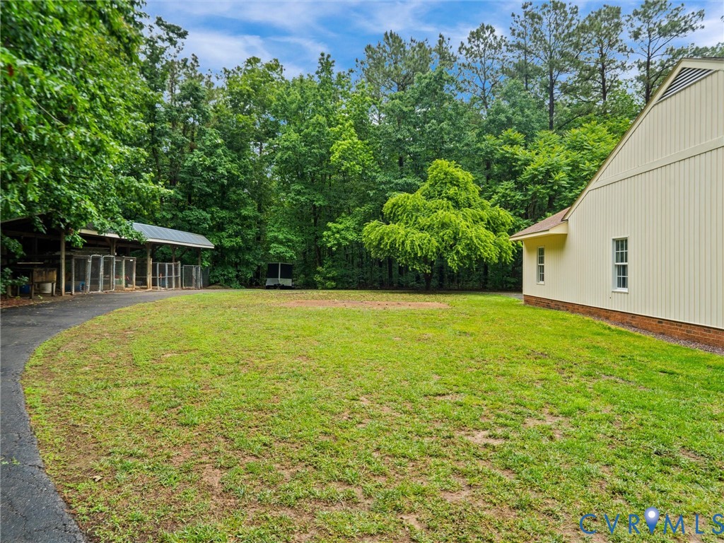 3420 State Rte 656 Powhatan, VA 23139 - Photo 31 of 37 a view of outdoor space yard and deck