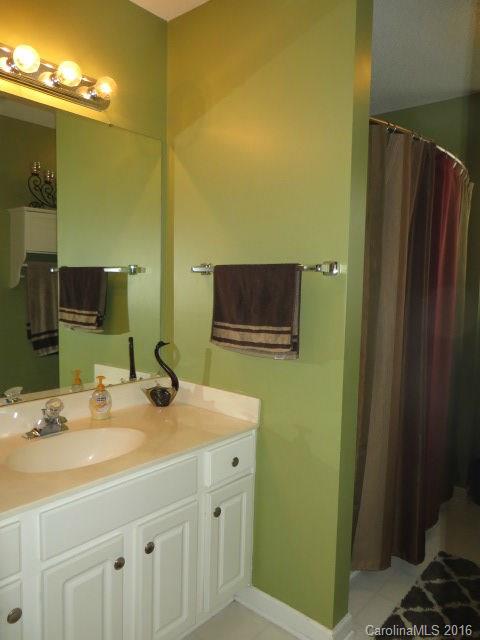 13412 Michael Lynn Road Charlotte, NC 28278 - Photo 15 of 16 a bathroom with a sink and a mirror