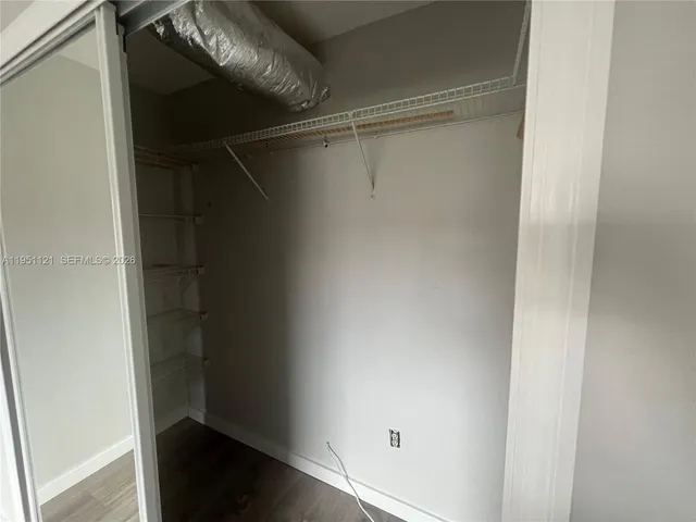 a view of closet
