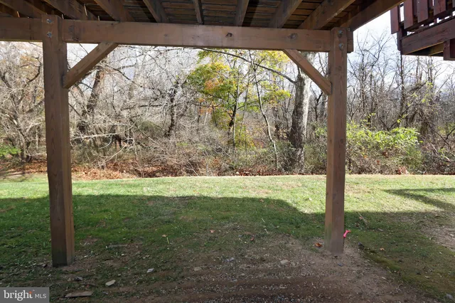 a view of outdoor space with backyard