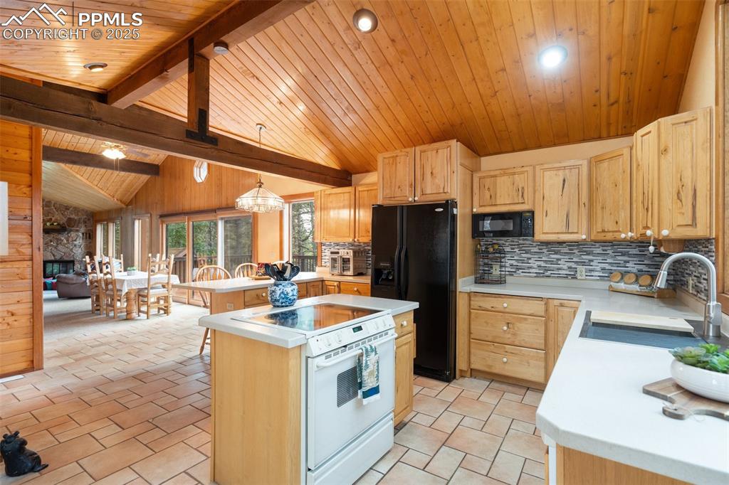 351 Porphry Road Florissant, CO 80816 - Photo 5 of 39 a kitchen with a sink appliances and cabinets