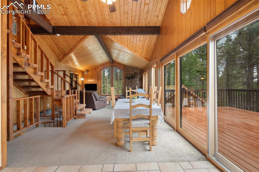 351 Porphry Road Florissant, CO 80816 - Photo 8 of 39 a view of a porch with furniture