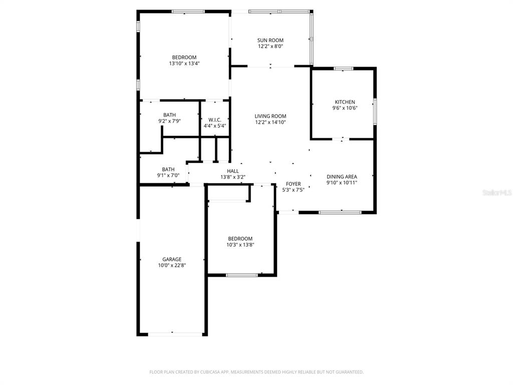 21373 Southwest Raintree Street Dunnellon, FL 34431 - Photo 32 of 39 a picture of floor plan