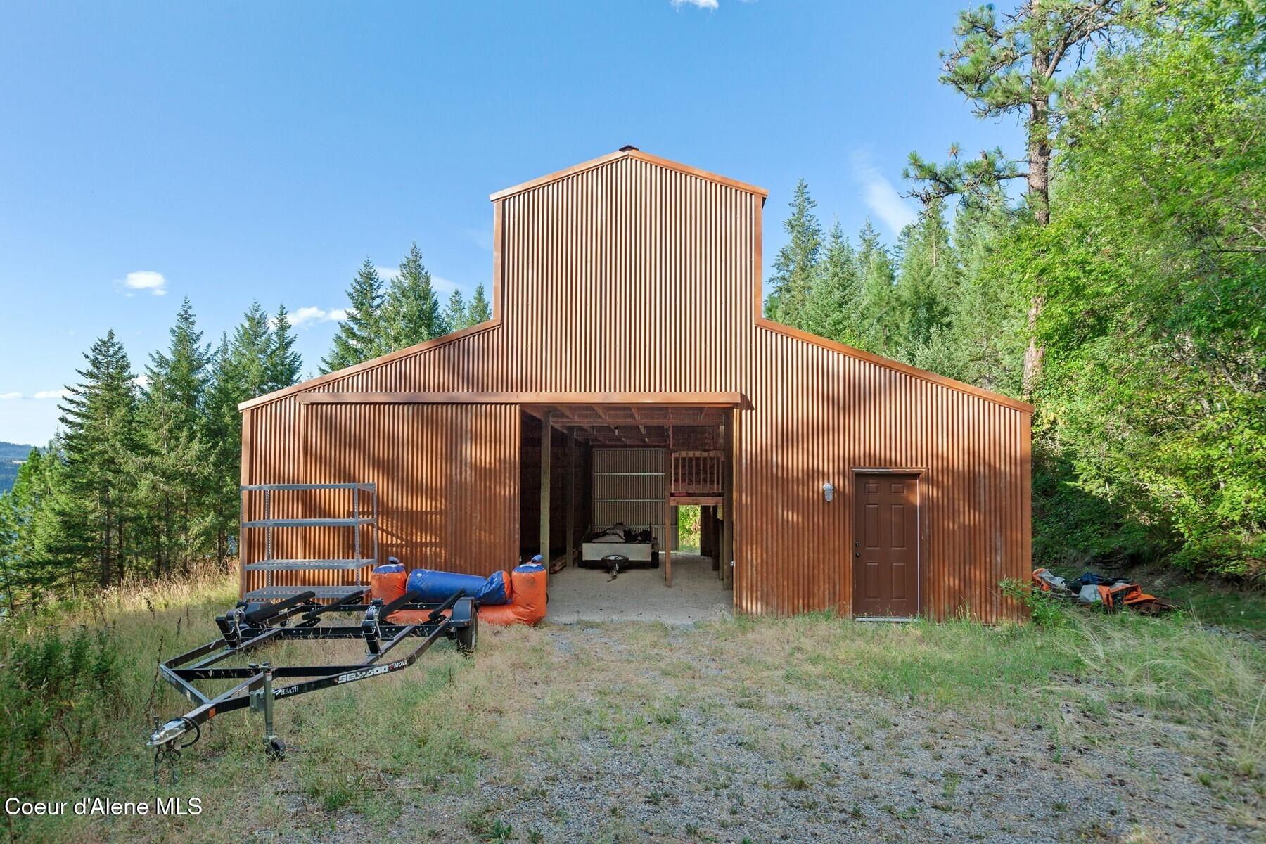 20890 South Inspiration Trail Harrison, ID 83833 - Photo 18 of 67 36X36 Barn and Man Cave